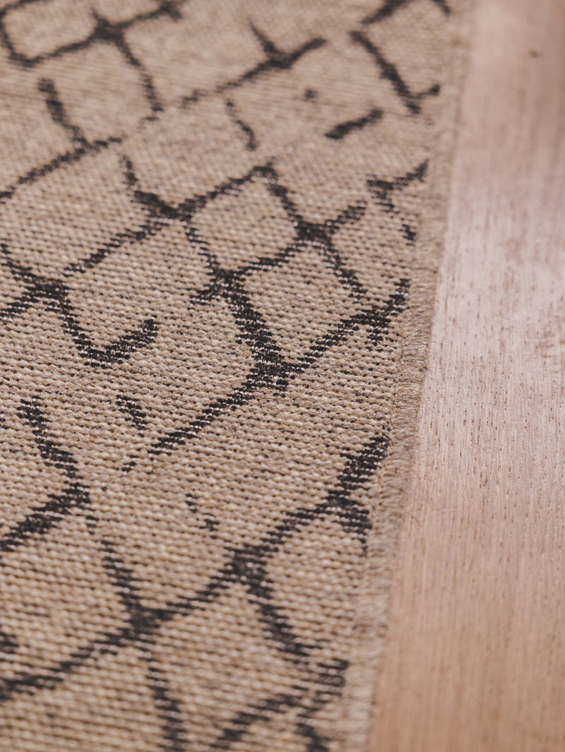 Off-Grid Rug in Burnt - Rugs- Hertex Haus Online - Indoor