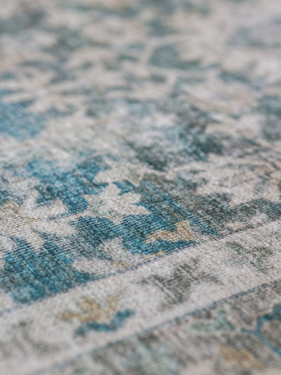 Olivia Rug in Tourmaline - Rugs- Hertex Haus Online - Blues