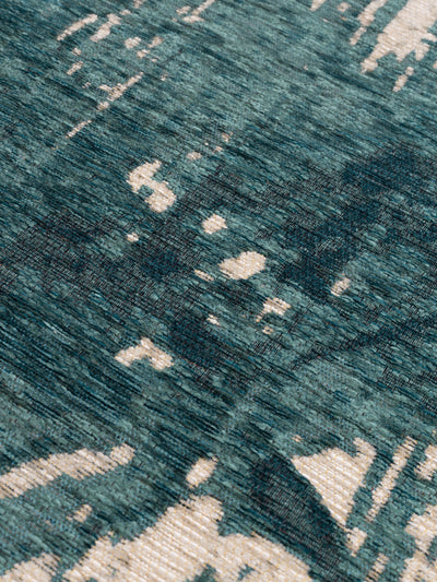 Paintbrush Rug in Emerald - Rugs- Hertex Haus Online - Acrylic