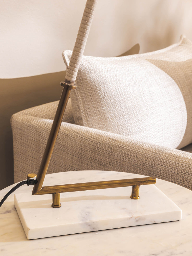 Punk Desk Lamp in Almond - lamp- Hertex Haus Online - Homeware