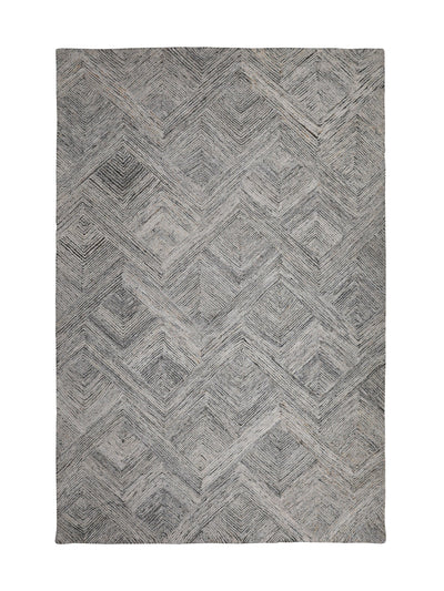 Puzzled Rug in Lemon Zest - Rugs- Hertex Haus Online - Extra Large