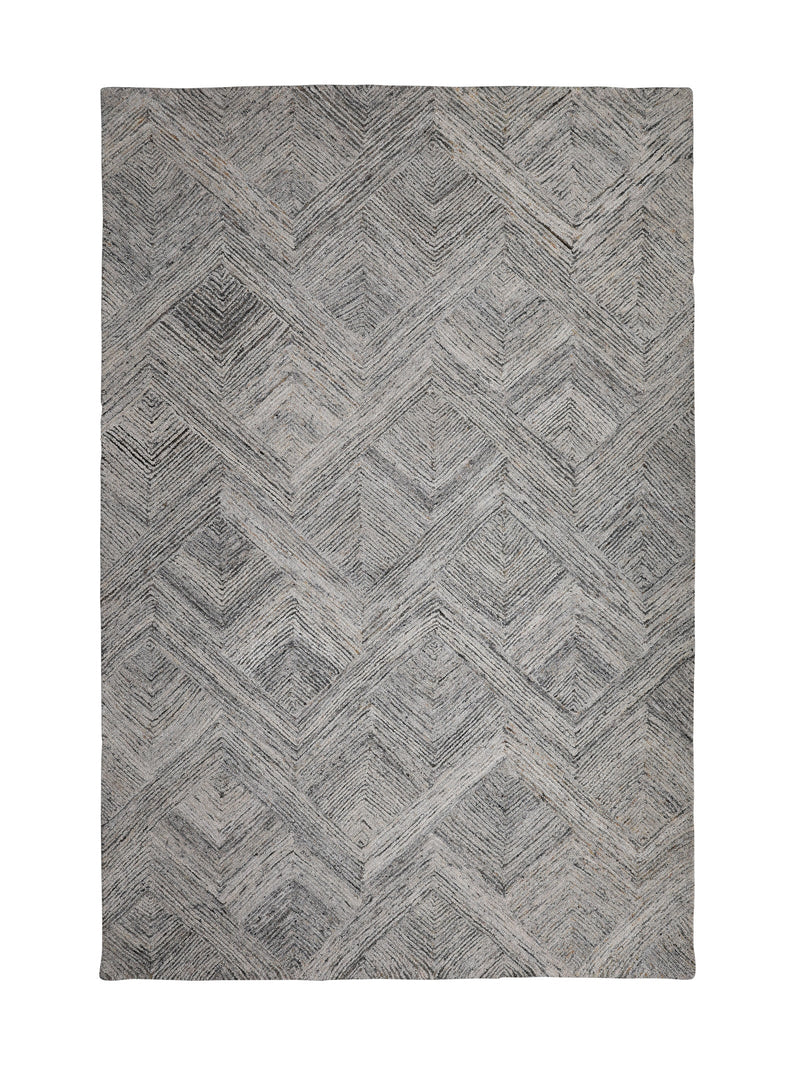 Puzzled Rug in Lemon Zest - Rugs- Hertex Haus Online - Extra Large