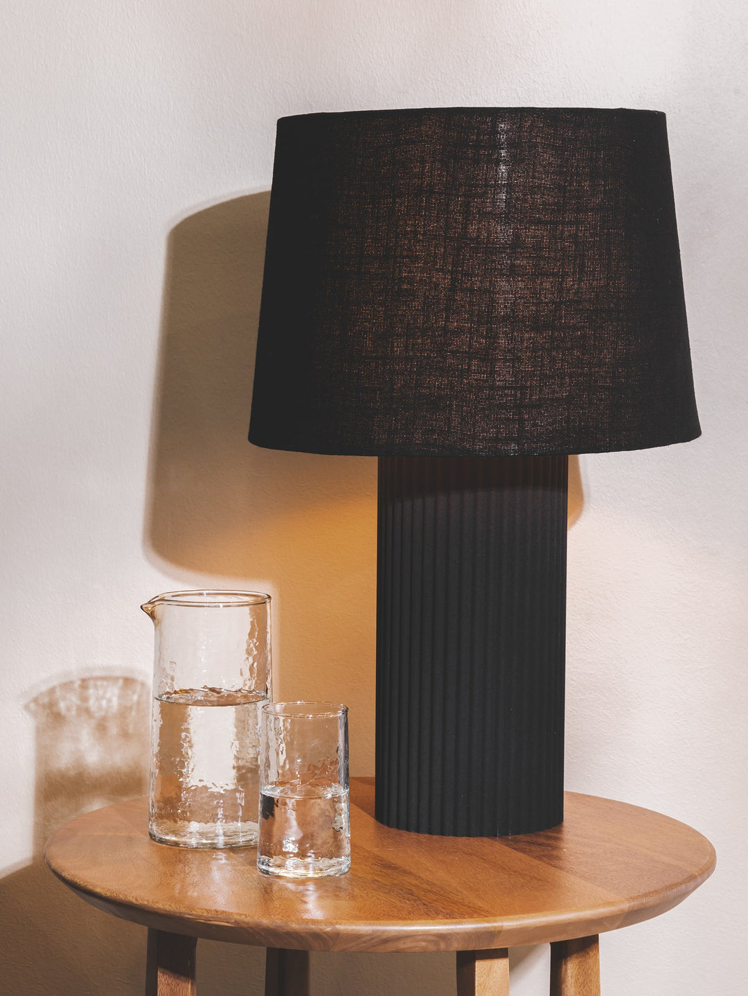 Raphael Table Light in Nero - Hertex Haus Online - Homeware