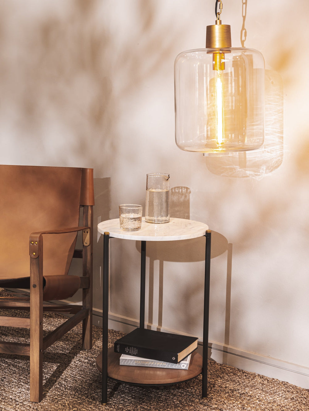 Repute Pendant in Clear - chandelier- Hertex Haus Online - Homeware