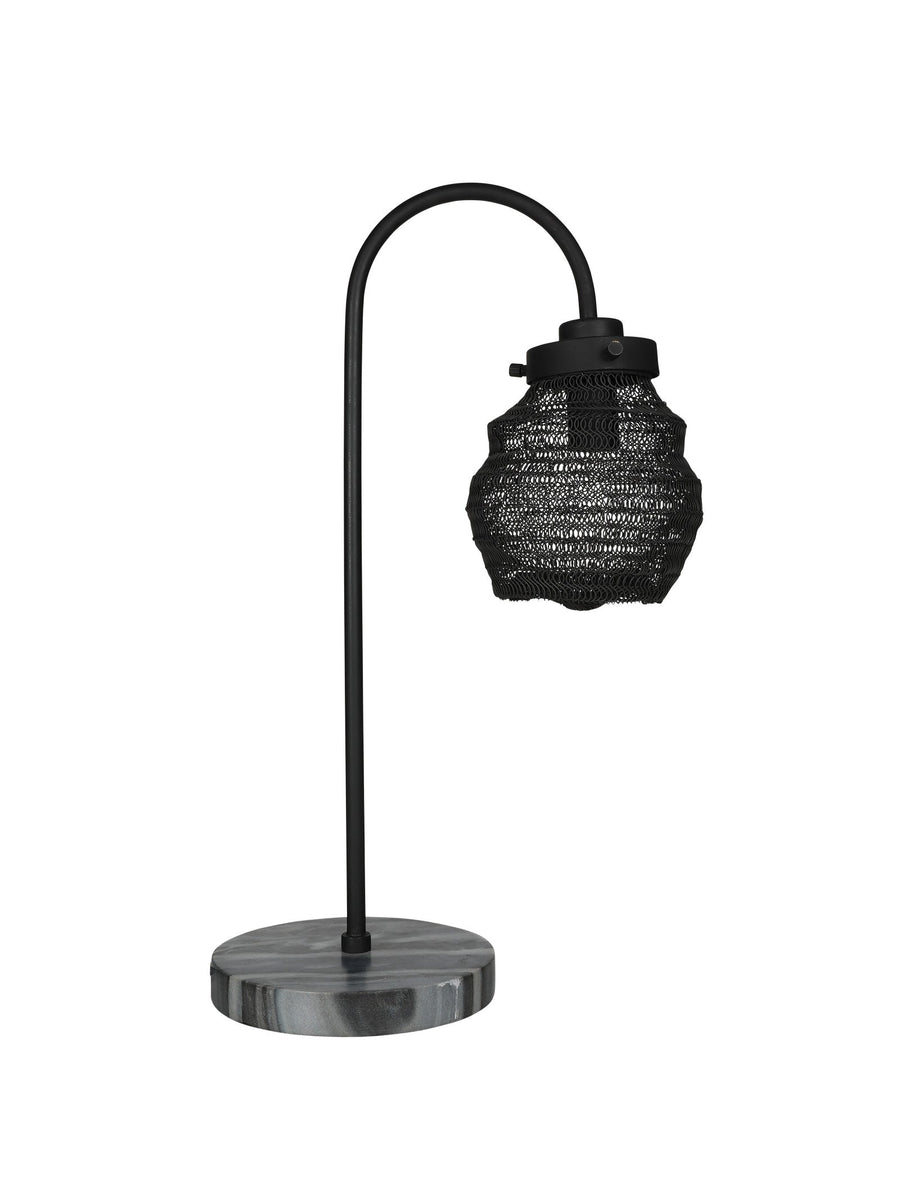 Rookery Bedside Lamp in Black Starling - lamp- Hertex Haus Online - Decor