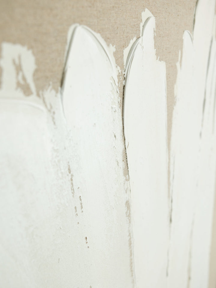 Simplicity Wall Art in Linen - Wall Art- Hertex Haus Online - abstract art