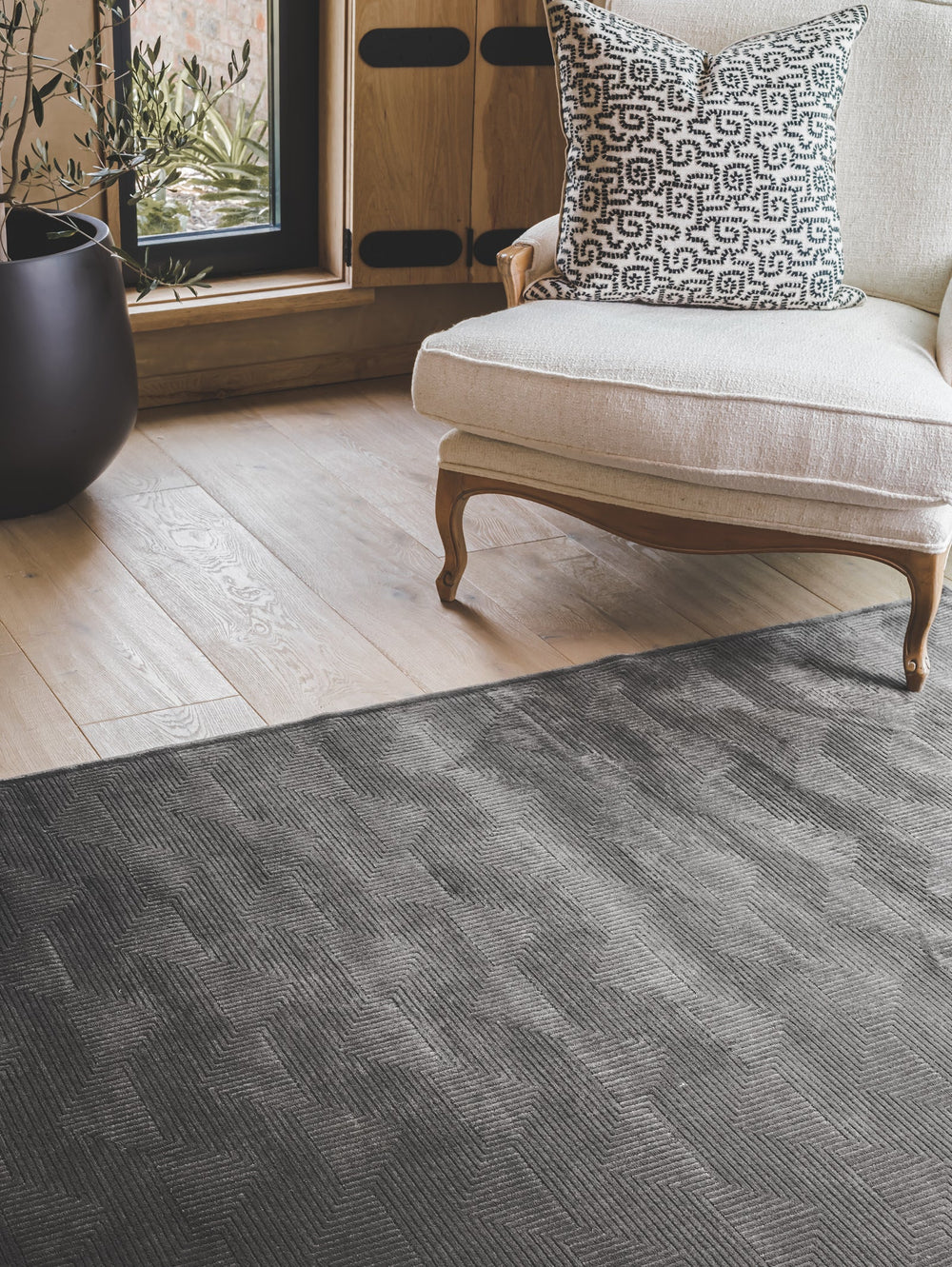 Top-Line Rug in Anthracite - rug- Hertex Haus Online - Homeware