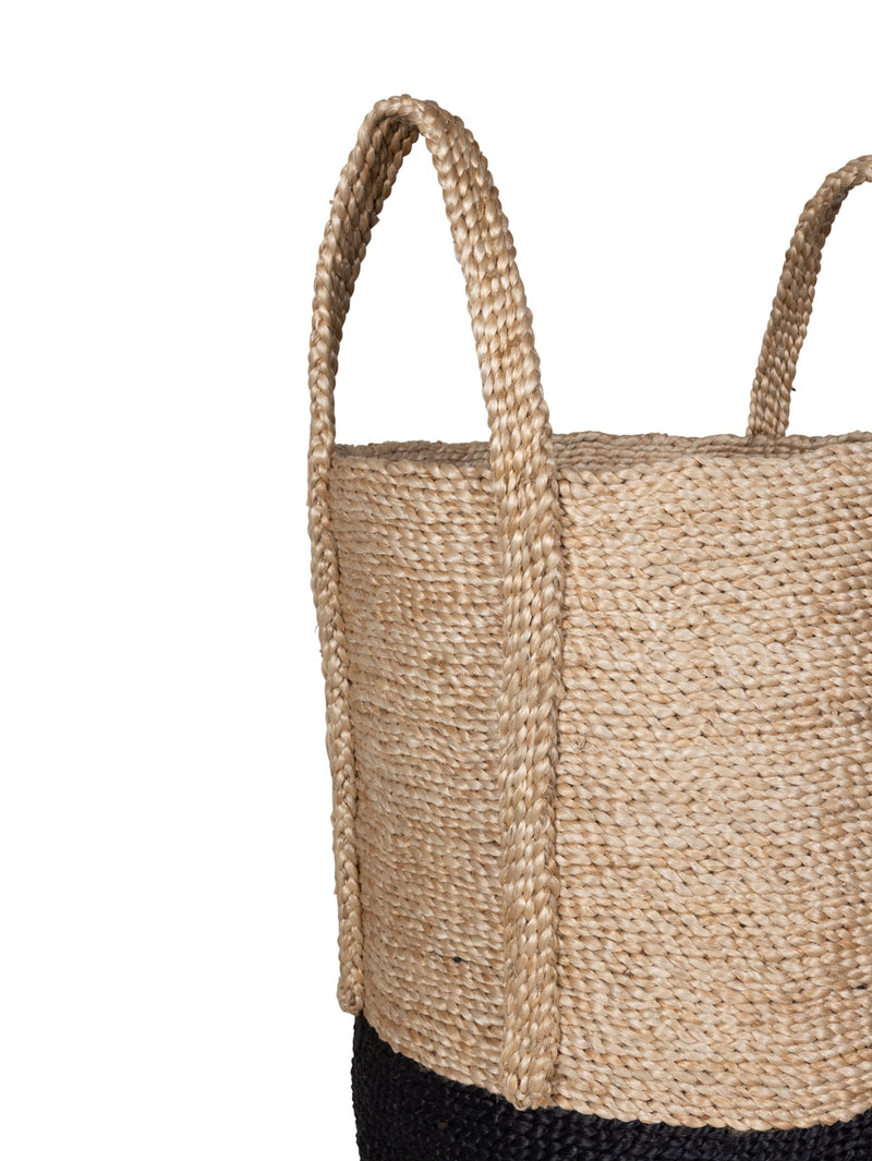 Trenza Laundry Basket - Baskets- Hertex Haus Online - Baskets