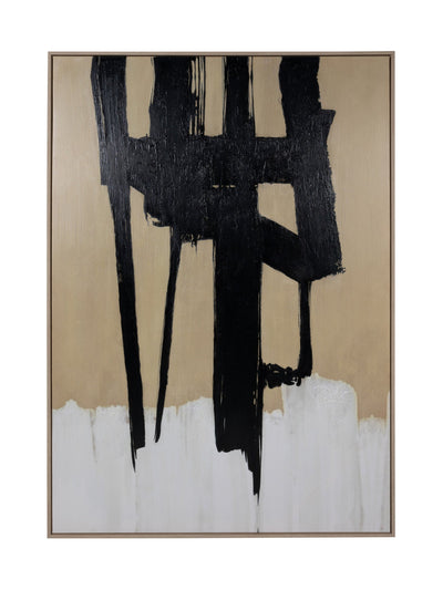 Untangled Wall Art in Hemp - Wall Art- Hertex Haus Online - abstract art