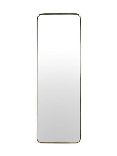 Varese Floor Mirror in Antique Brass - mirror- Hertex Haus Online - Brass