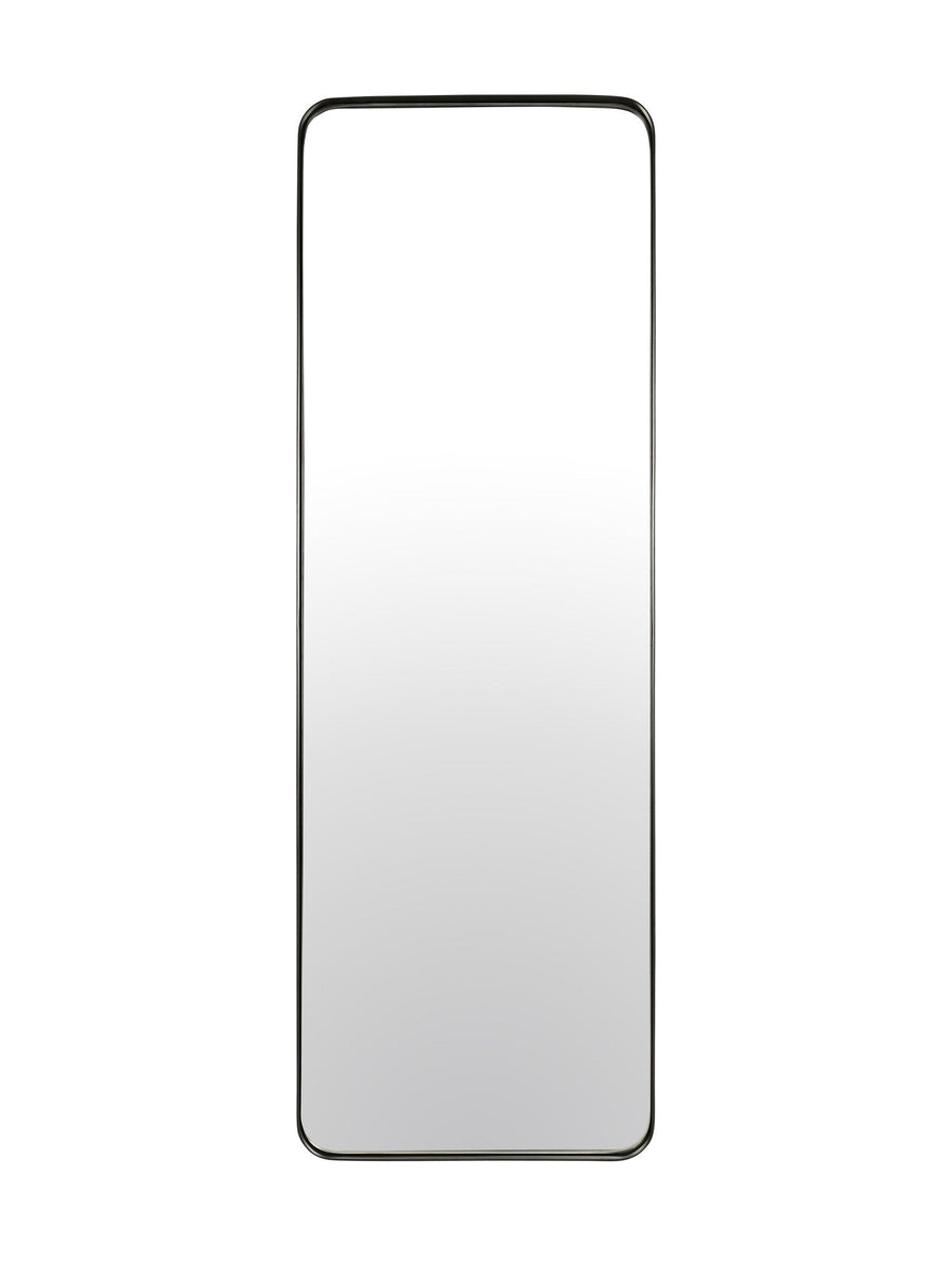 Varese Floor Mirror in Matte Black - mirror- Hertex Haus Online - Blacks