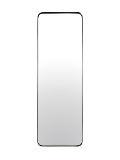 Varese Floor Mirror in Matte Black - mirror- Hertex Haus Online - Blacks