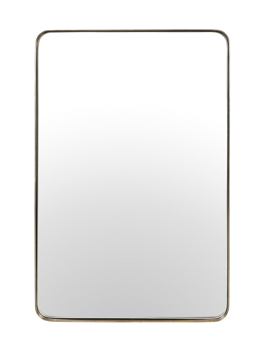 Varese Mirror in Antique Brass - Hertex Haus Online - Brass