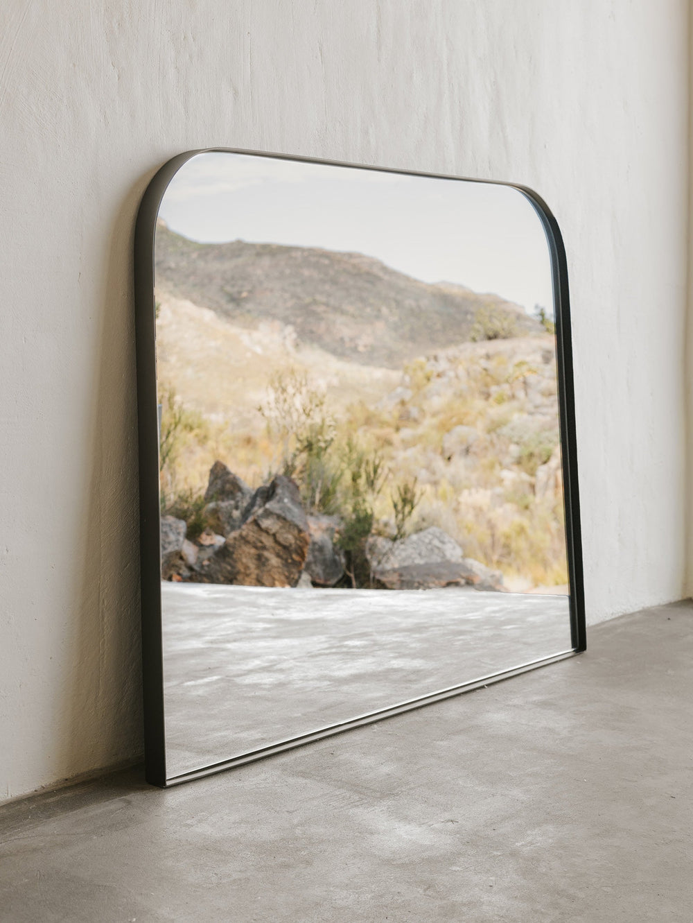 Vico Mirror in Matt Black - mirror- Hertex Haus Online - Blacks