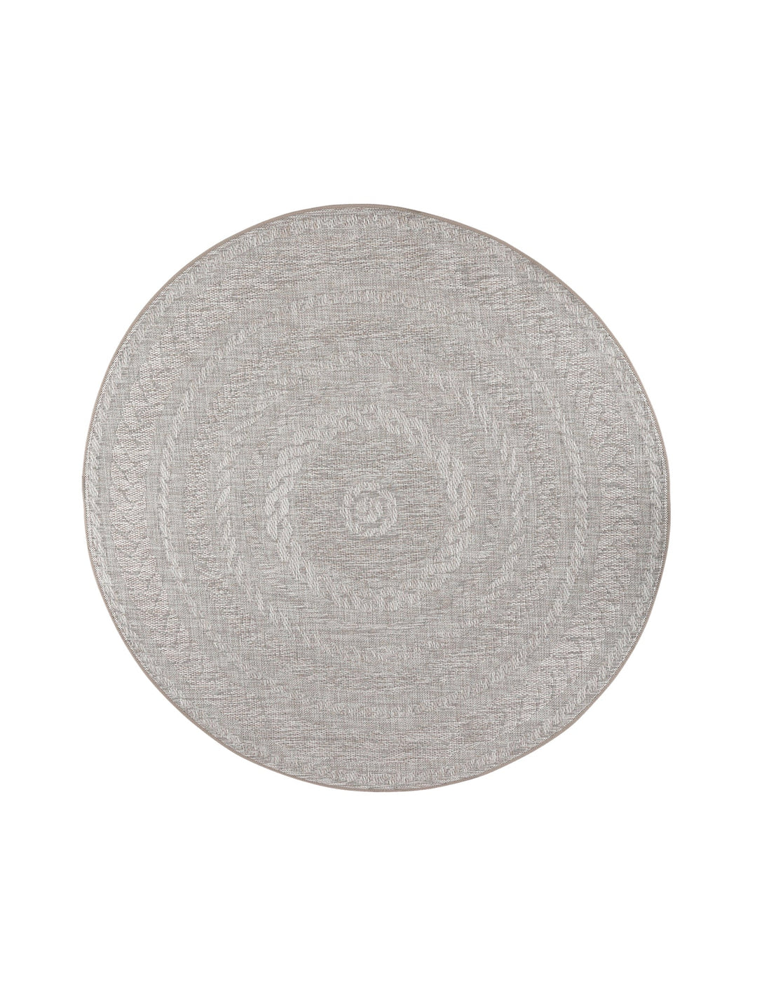 Whirlpool Round Outdoor Rug in Feather - Round Rug- Hertex Haus Online - badge_fully_outdoor